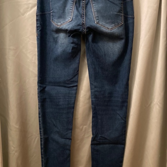 S.O.N.G. Skinny Blue Jeans Low Rise Size 0 VGUC - Picture 2 of 11